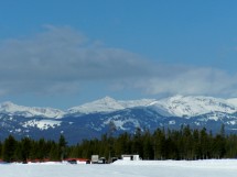 Track in West Yellowstone